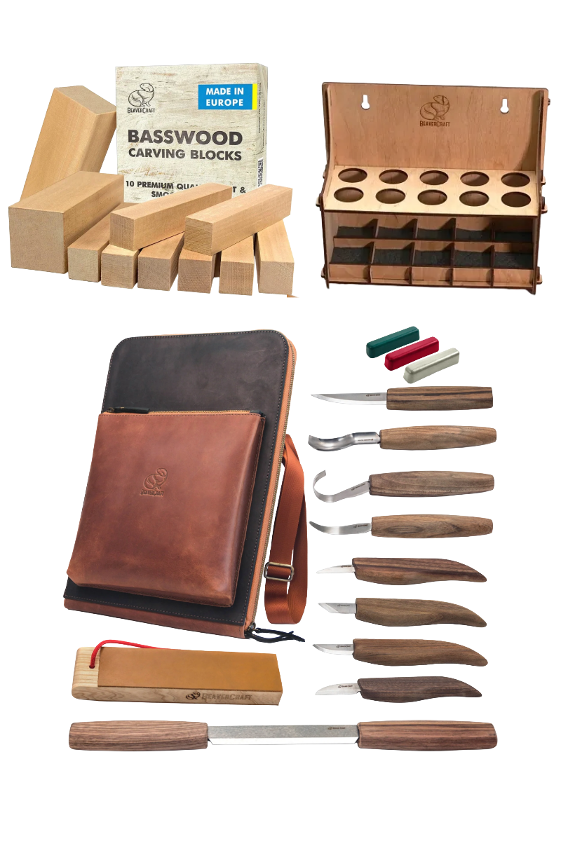 Kit de démarrage sculpture sur bois Super
