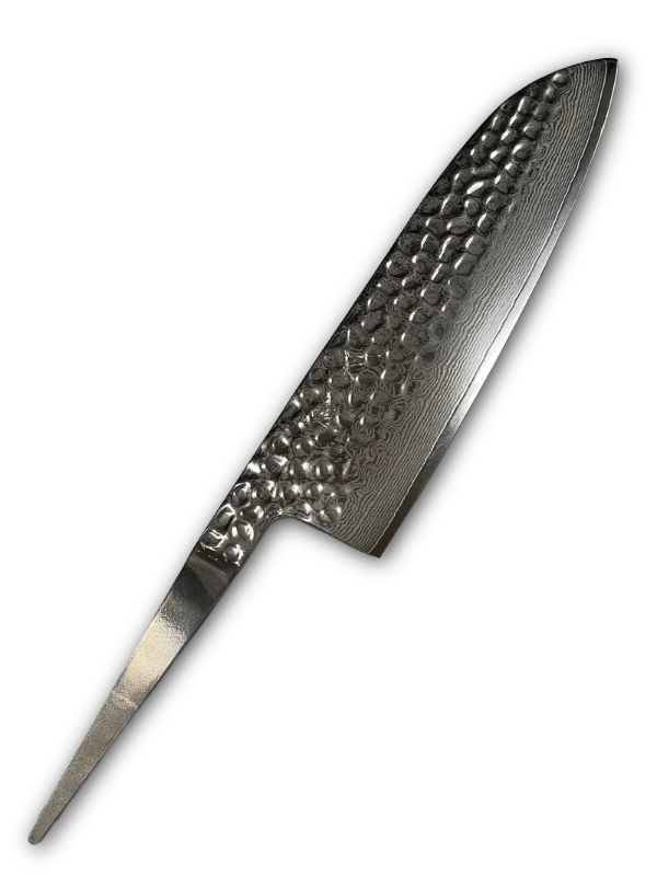 Couteau Santoku 170 VG10 forgé à la main, lame japonaise