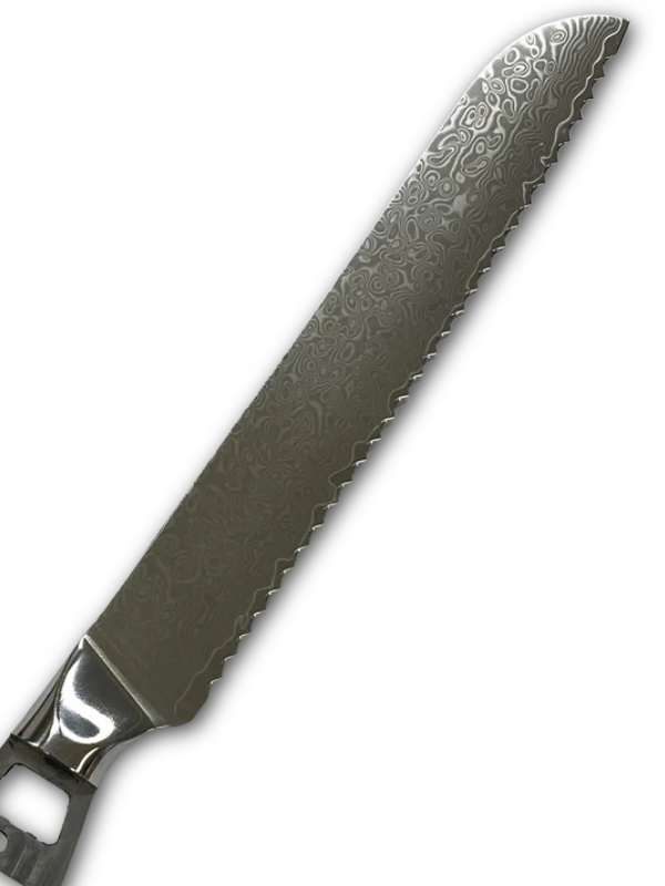 Lame de couteau à pain - Couteau de chef damas VG10
