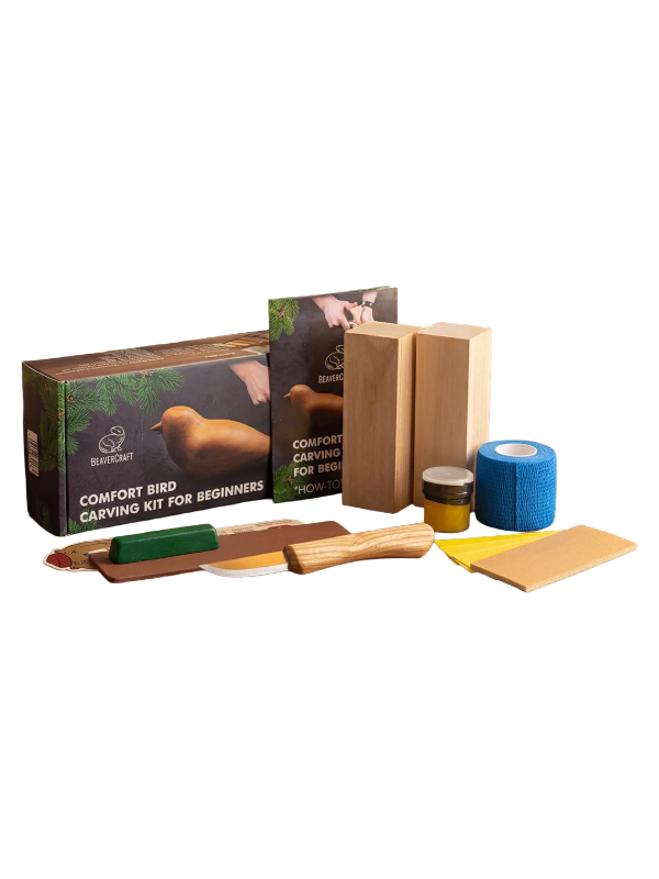 Kit de sculpture sur bois DIY01