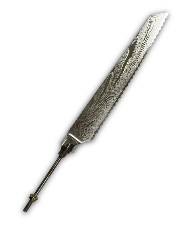 Lame de couteau à pain - Couteau de chef damas AUS10