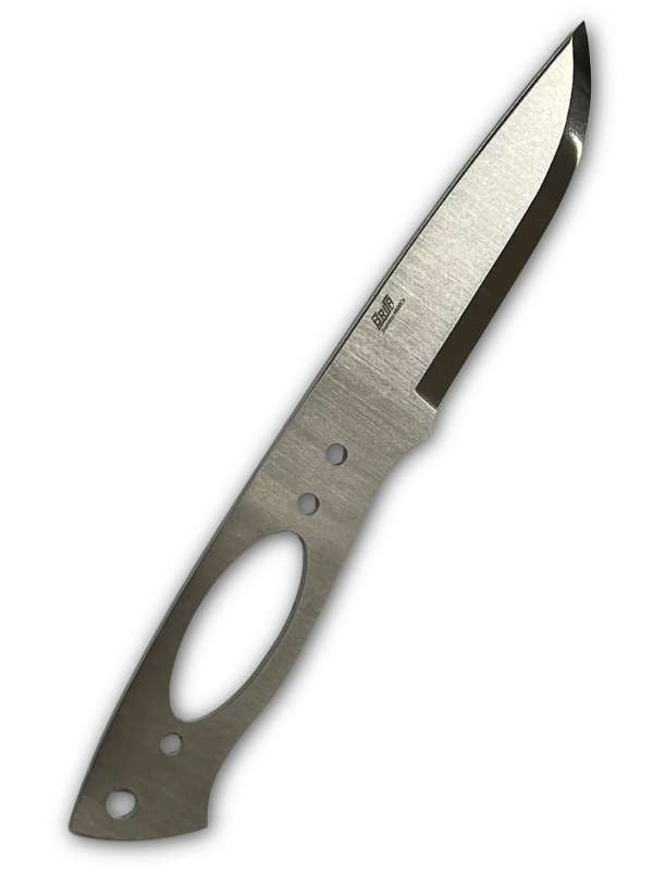 Lame de couteau Brisa Trapper 95 Scandi N690 en acier inoxydable