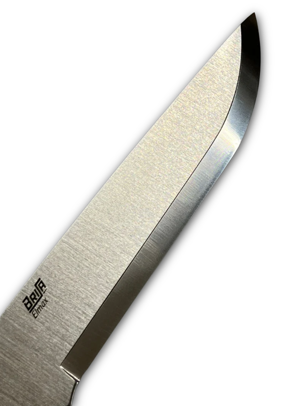 Lame de couteau Brisa Trapper 115 Scandi en acier inoxydable Elmax