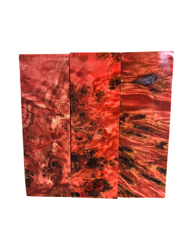 Nœud de peuplier - Rouge