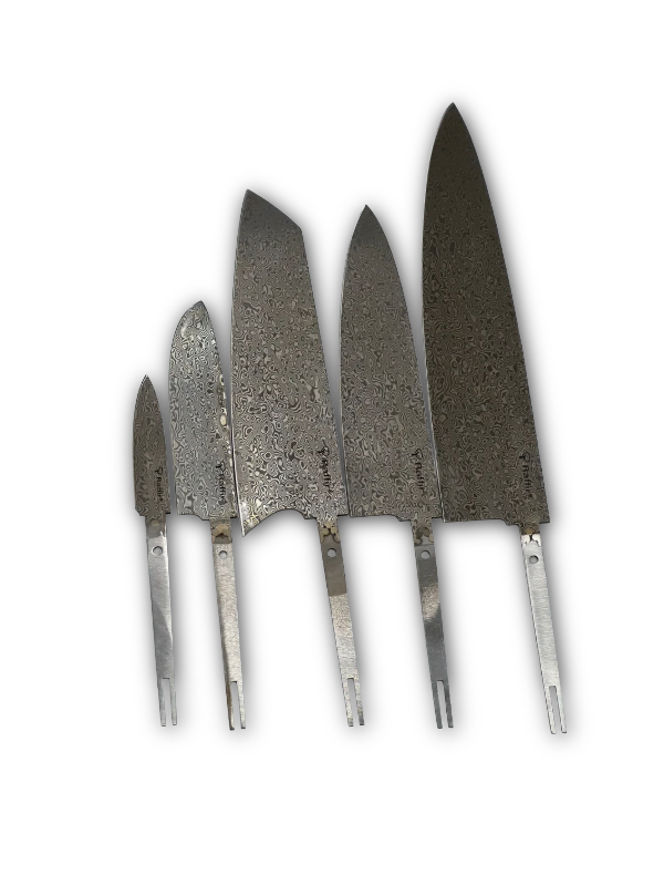 Couteau de cuisine scandinave en damas