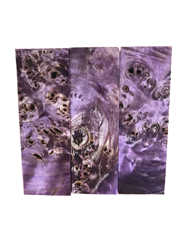 Nœud de peuplier - Violet