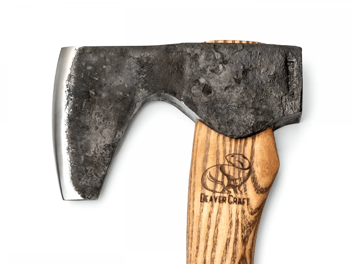 Hache avec protège-tranchant AX6 Bushcraft Hache à barbe