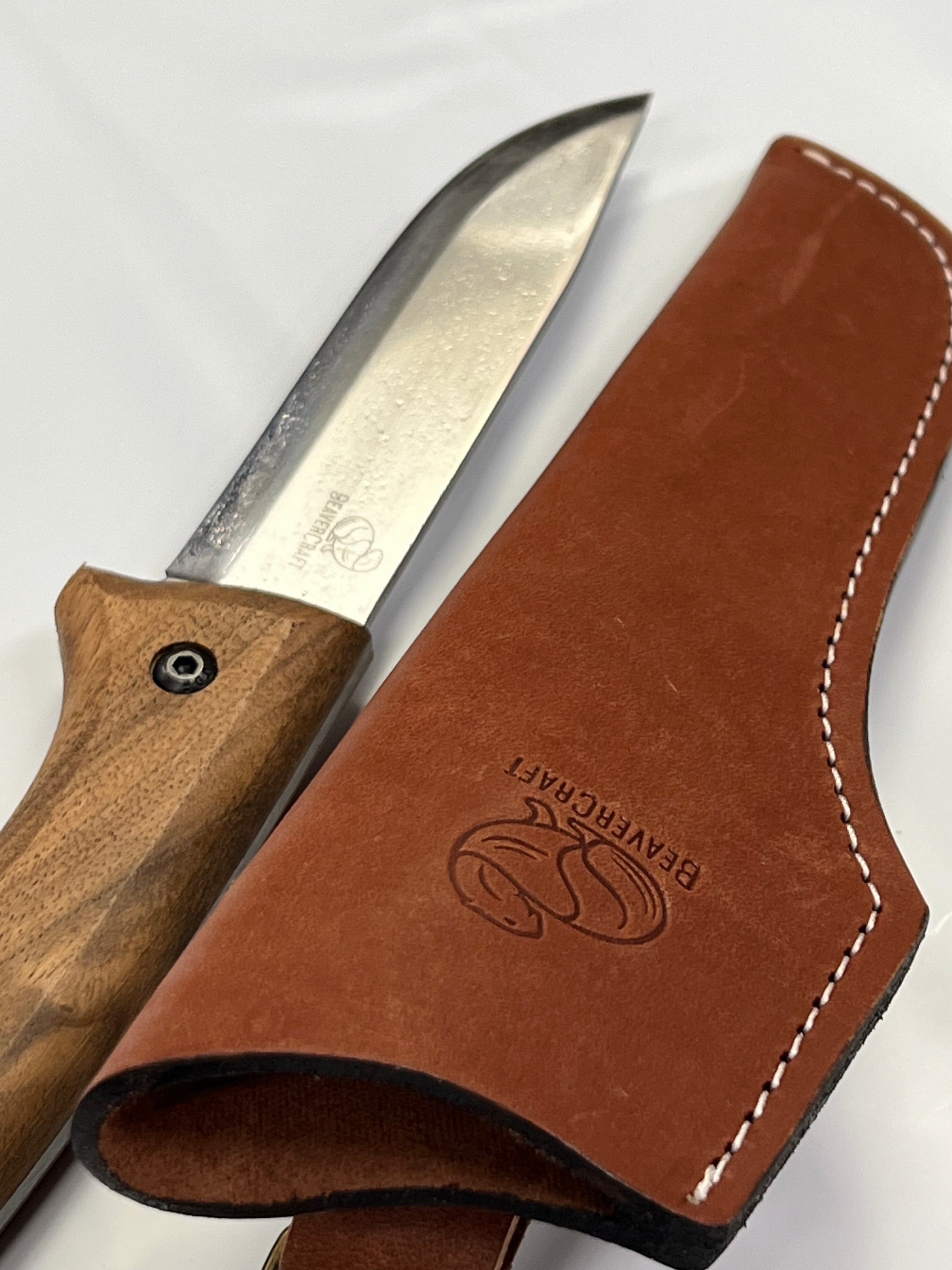 Couteau de bushcraft BSH2 Glacier avec étui