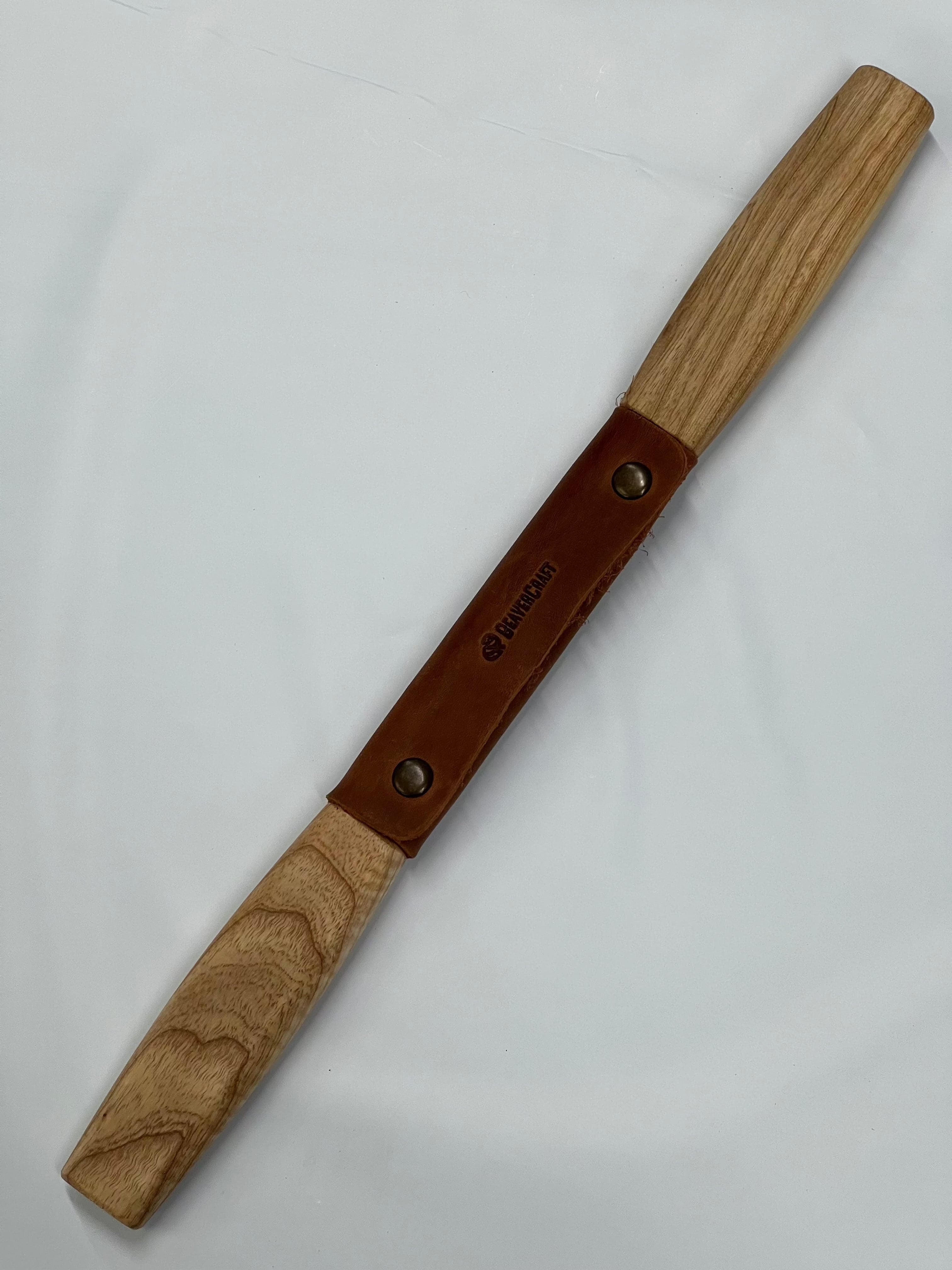 Couteau à sculpter 120 mm avec étui en cuir (DK2S)