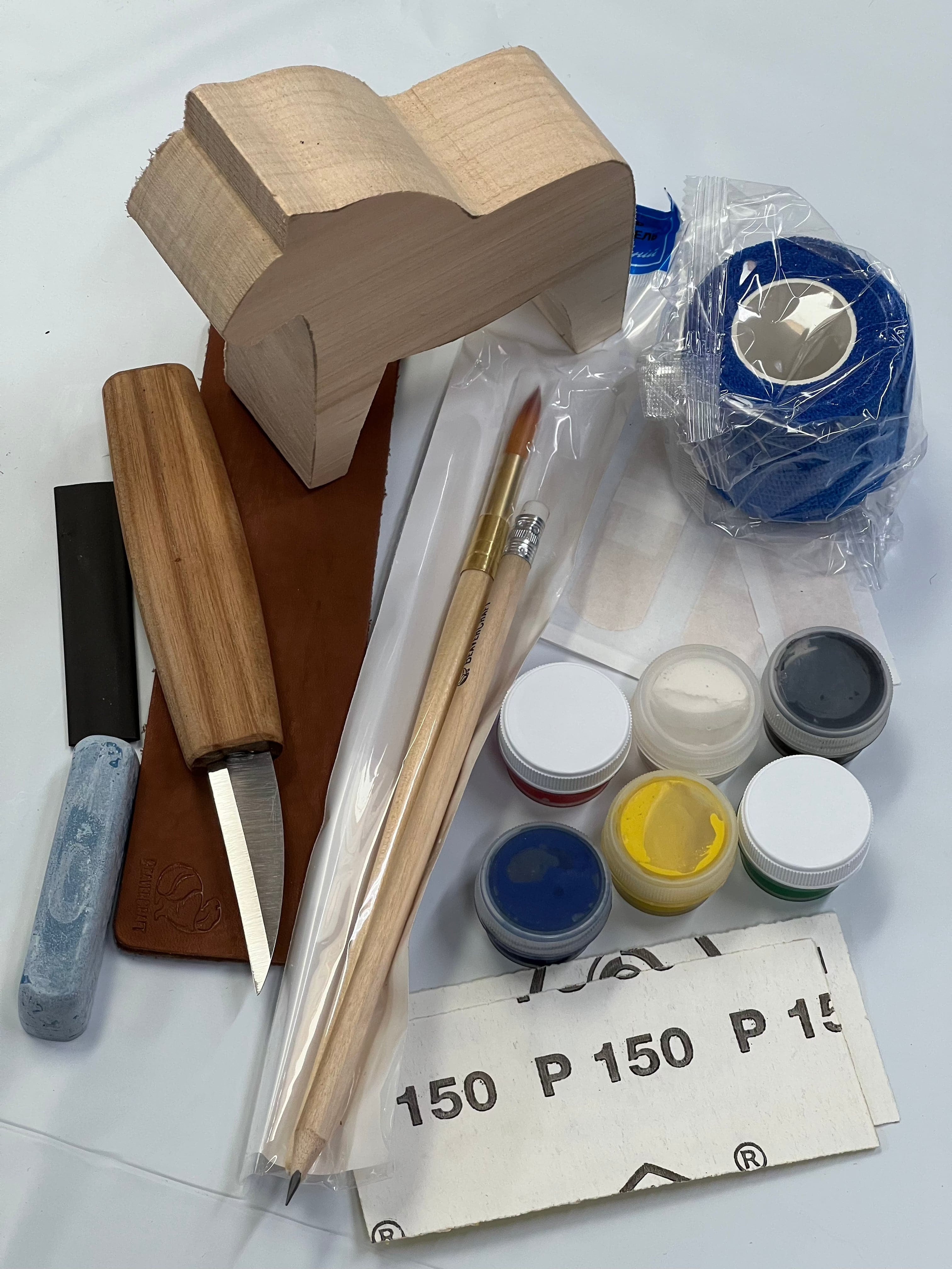 Kit de sculpture sur bois DIY02 Cheval