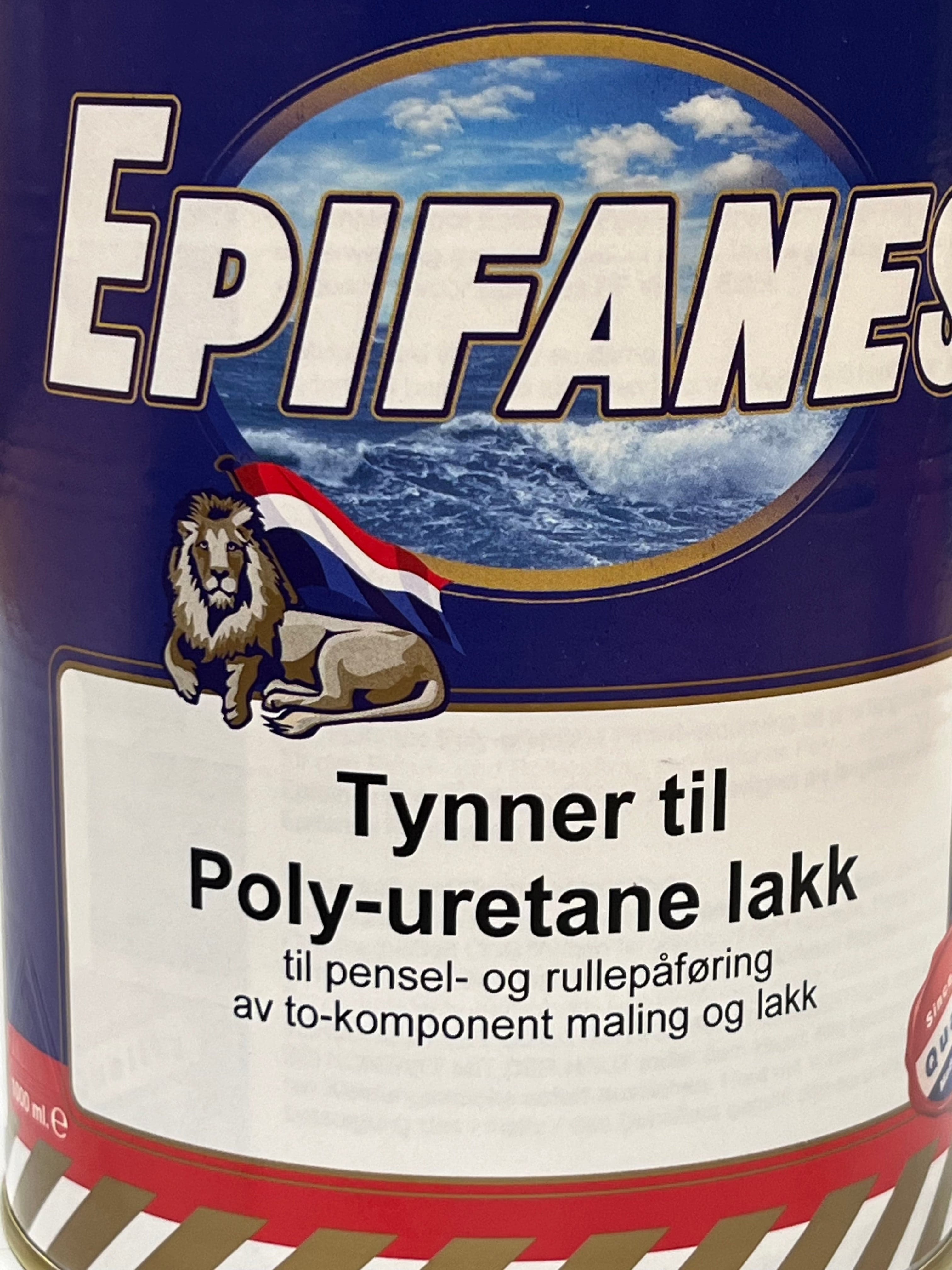 Diluant Epifanes pour vernis polyuréthane bi-composant 1000 ml