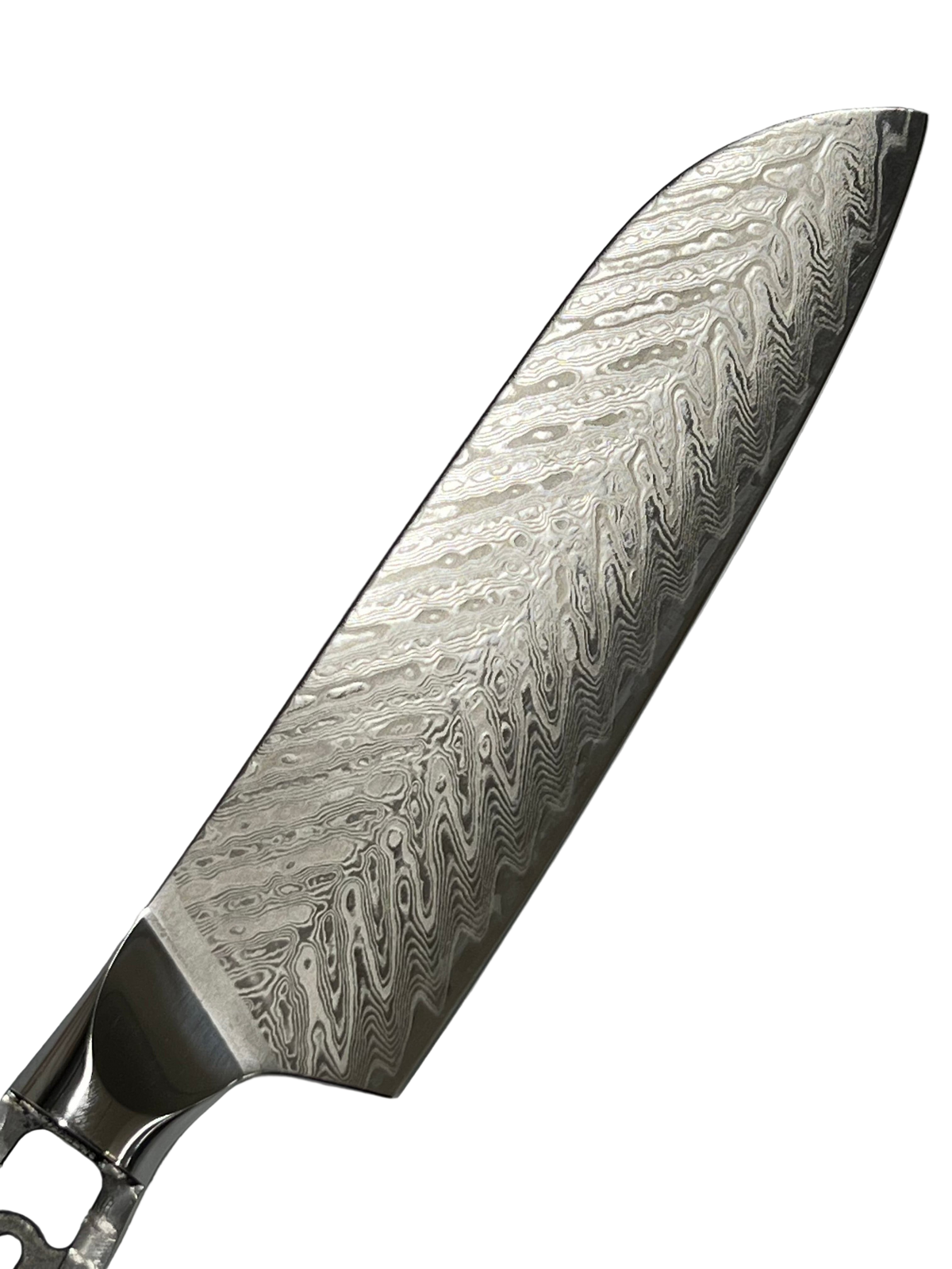 Couteau de chef Herring Santoku - VG10 Damas 7"