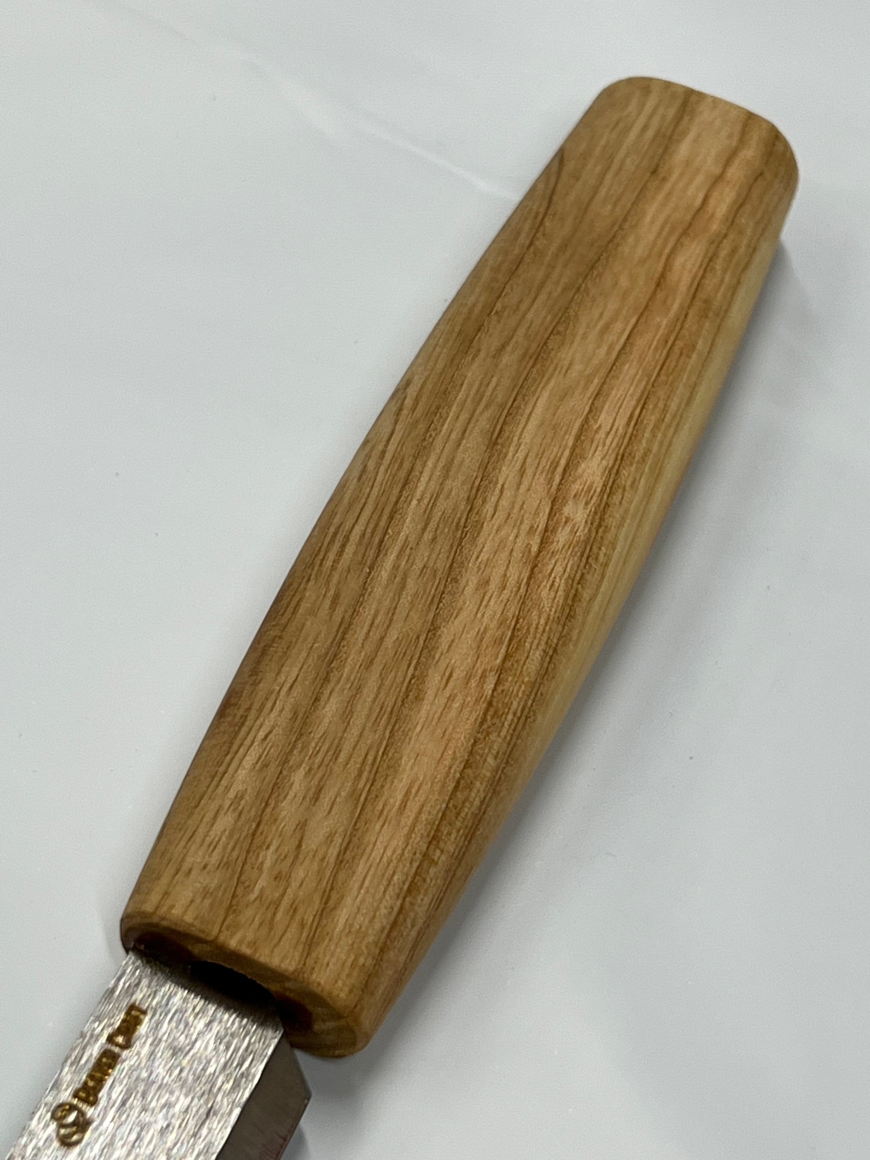 Couteau à sculpter 120 mm avec étui en cuir (DK2S)