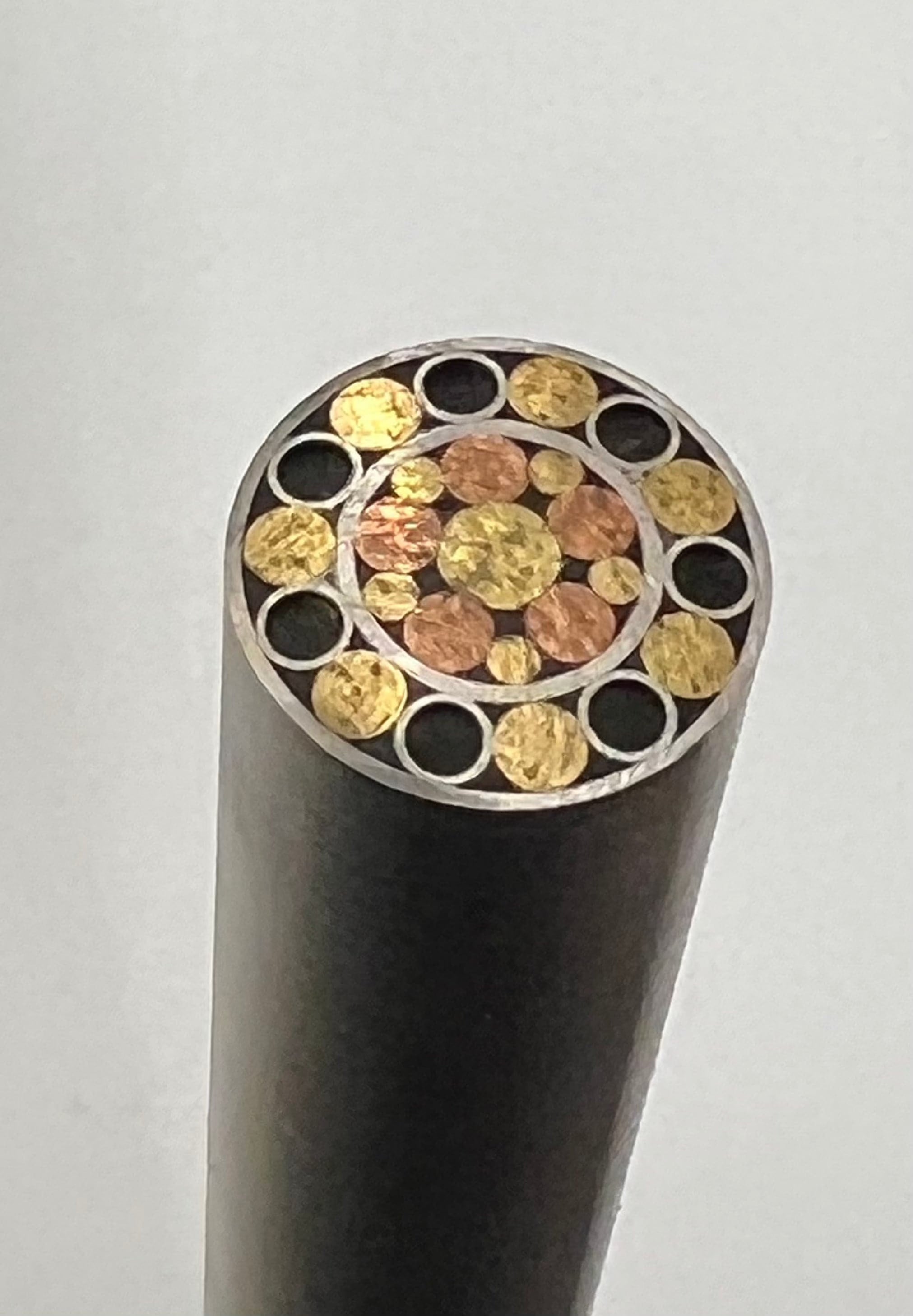Broche mosaïque 9,5 mm Ornement de manche
