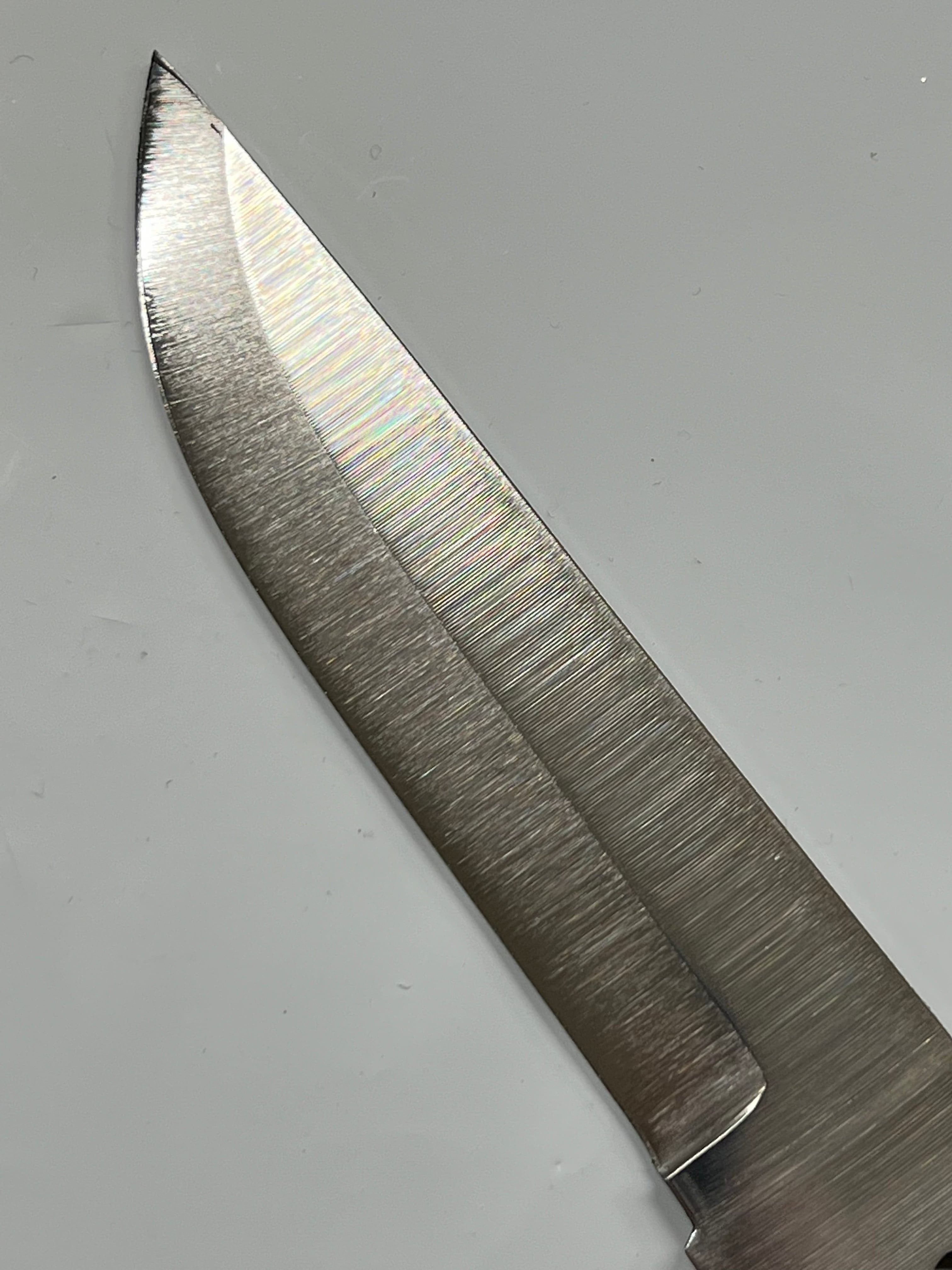 Lame de couteau Brisa Trooper 115 Scandi en acier au carbone 80CrV2
