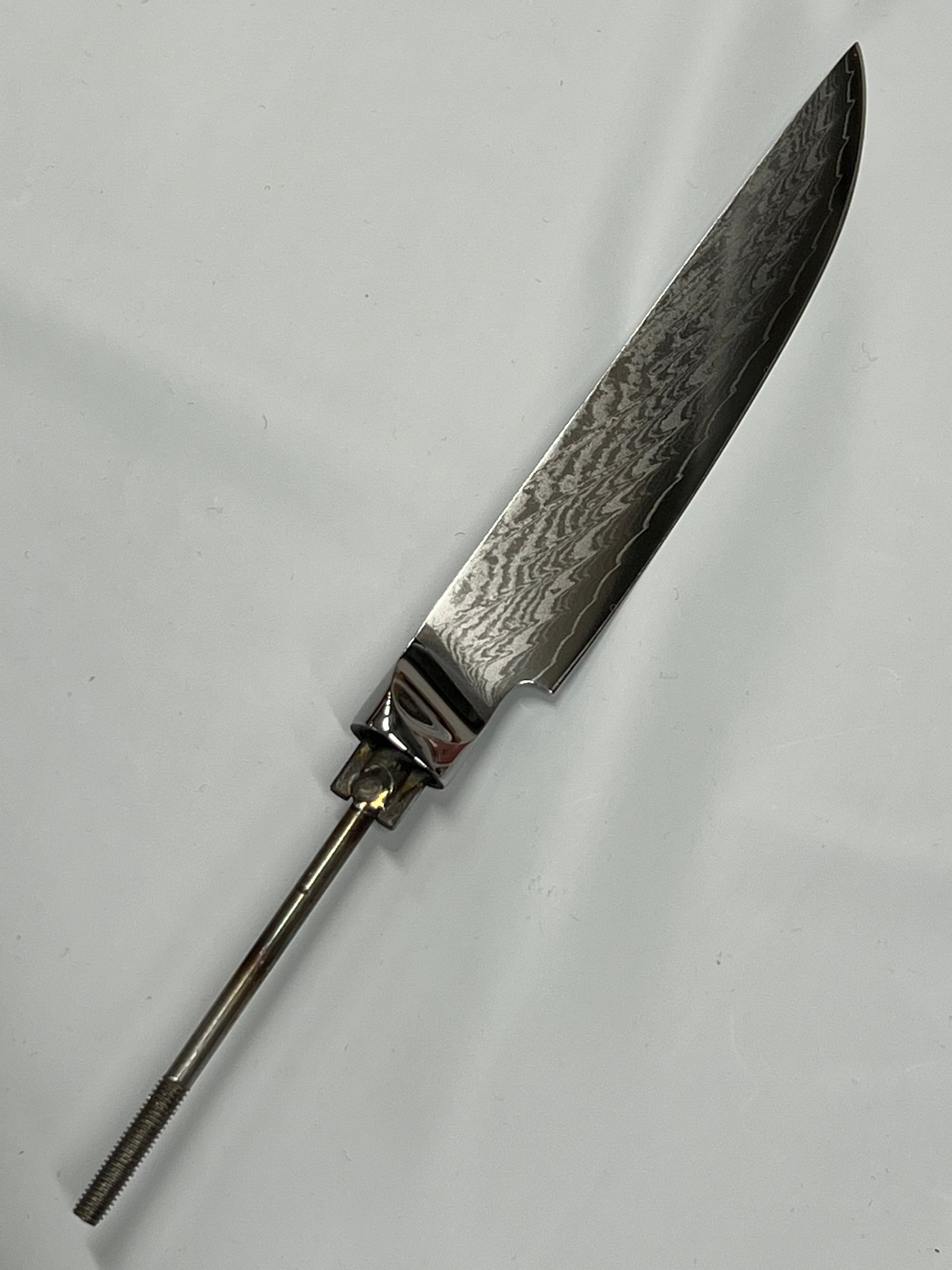 Lame de couteau à steak 5" (143 mm) - Couteau de chef damas AUS10