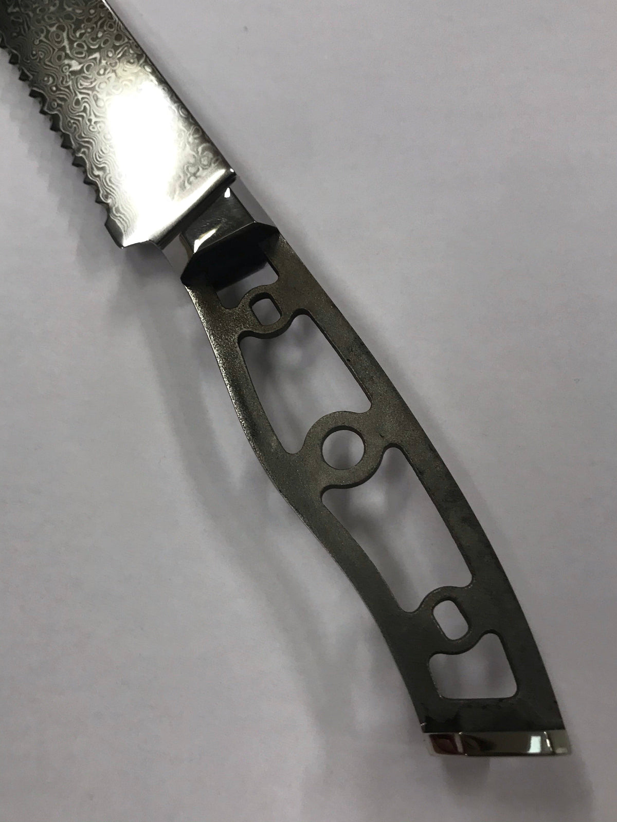 Lame de couteau à pain - Couteau de chef damas VG10