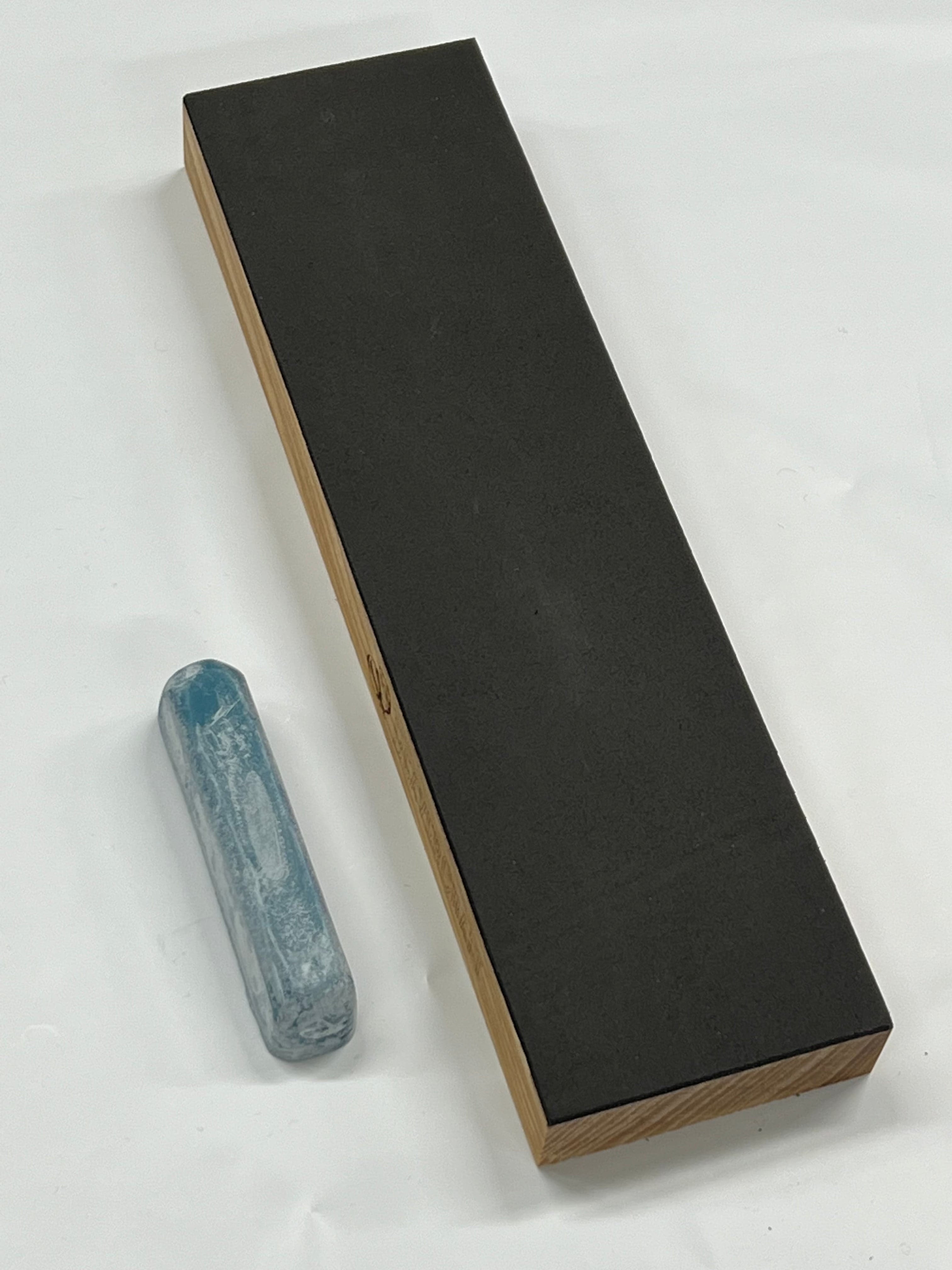 Cuir à affûter 225 x 65 mm avec pâte à polir LS4CP1