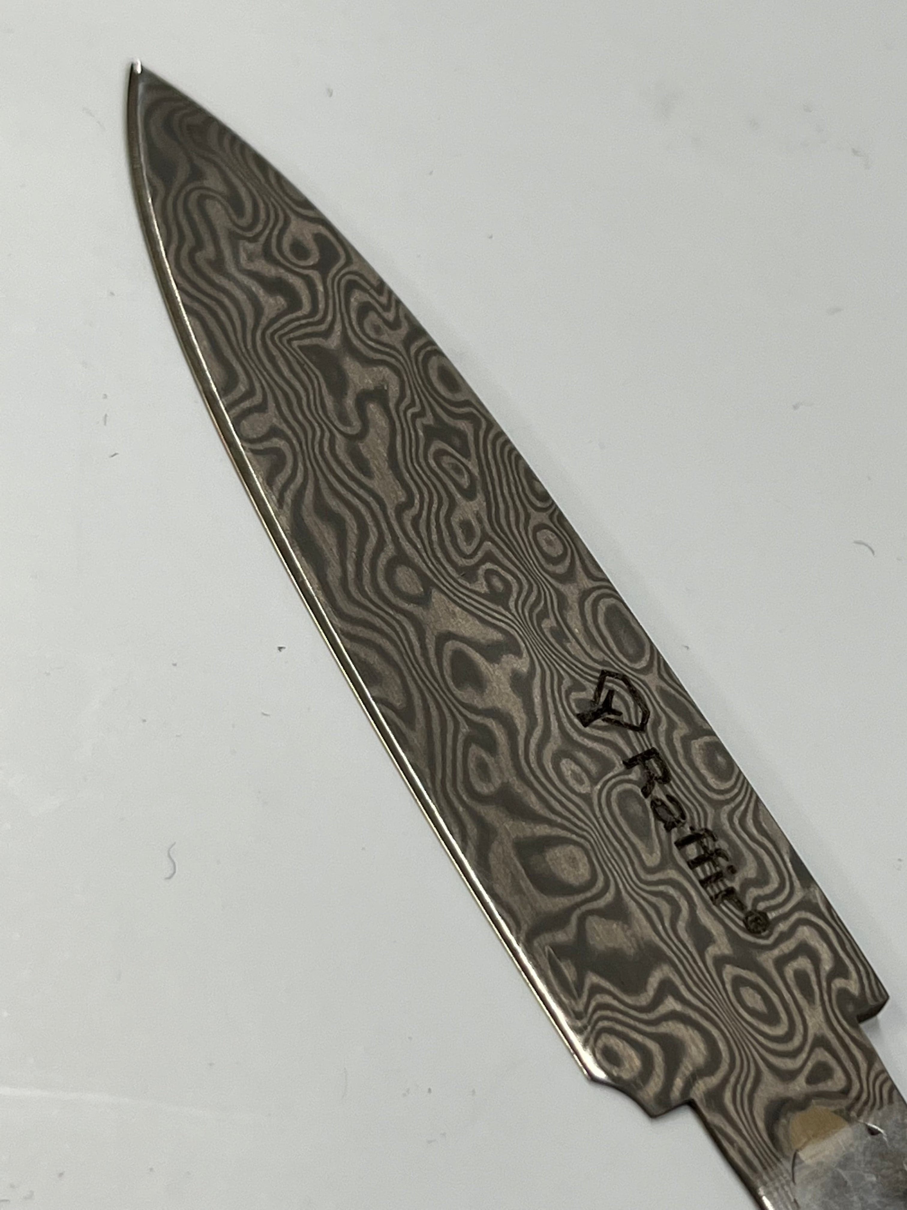 Couteau de cuisine scandinave en damas