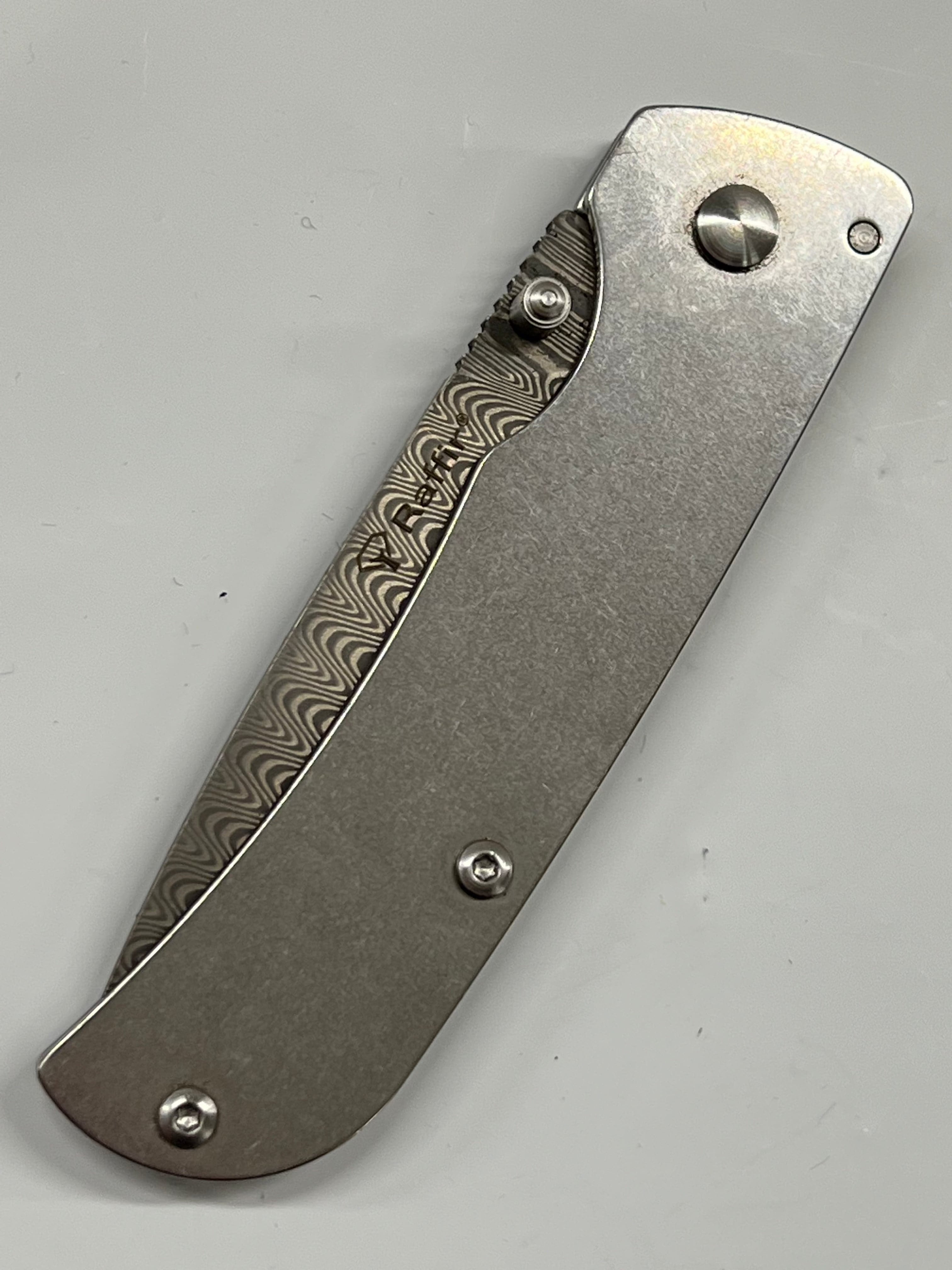 Ensemble de couteaux pliants Gentleman Damas échelle
