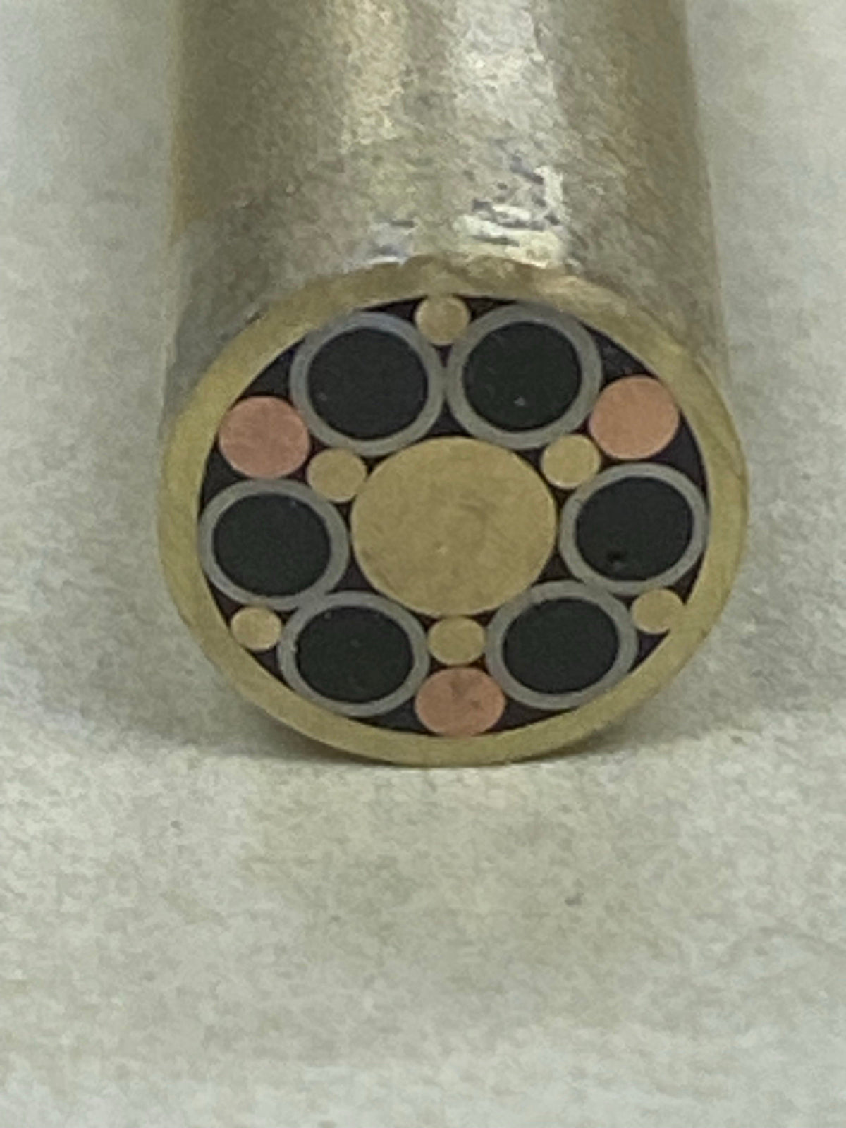 Broche mosaïque 9,5 mm Ornement de manche