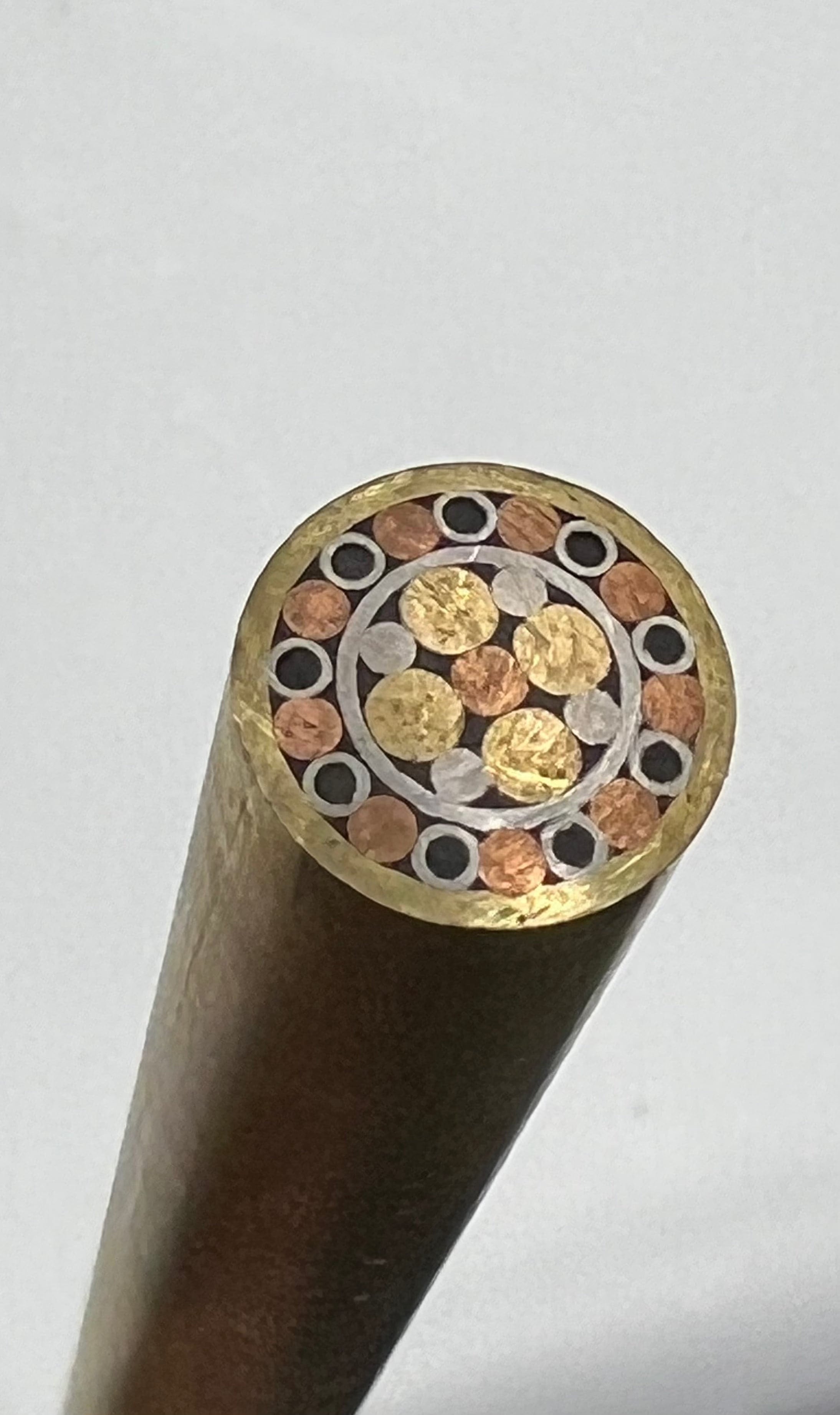 Broche mosaïque 9,5 mm Ornement de manche