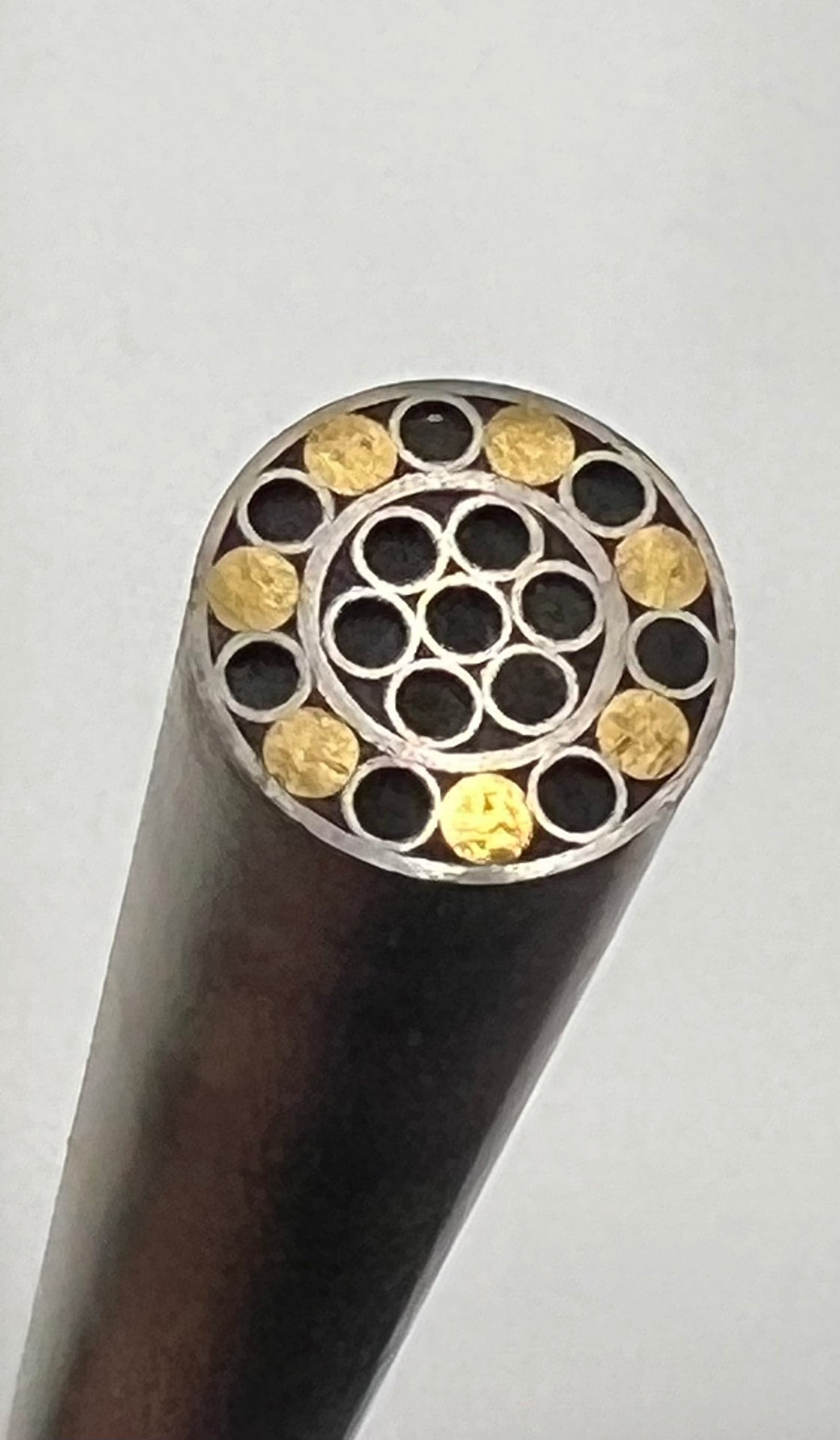 Broche mosaïque 9,5 mm Ornement de manche