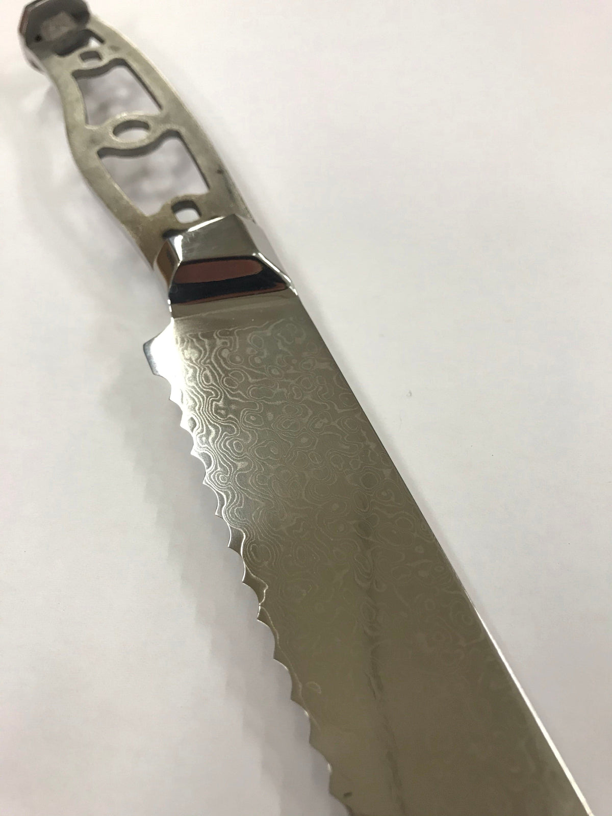 Lame de couteau à pain - Couteau de chef damas VG10