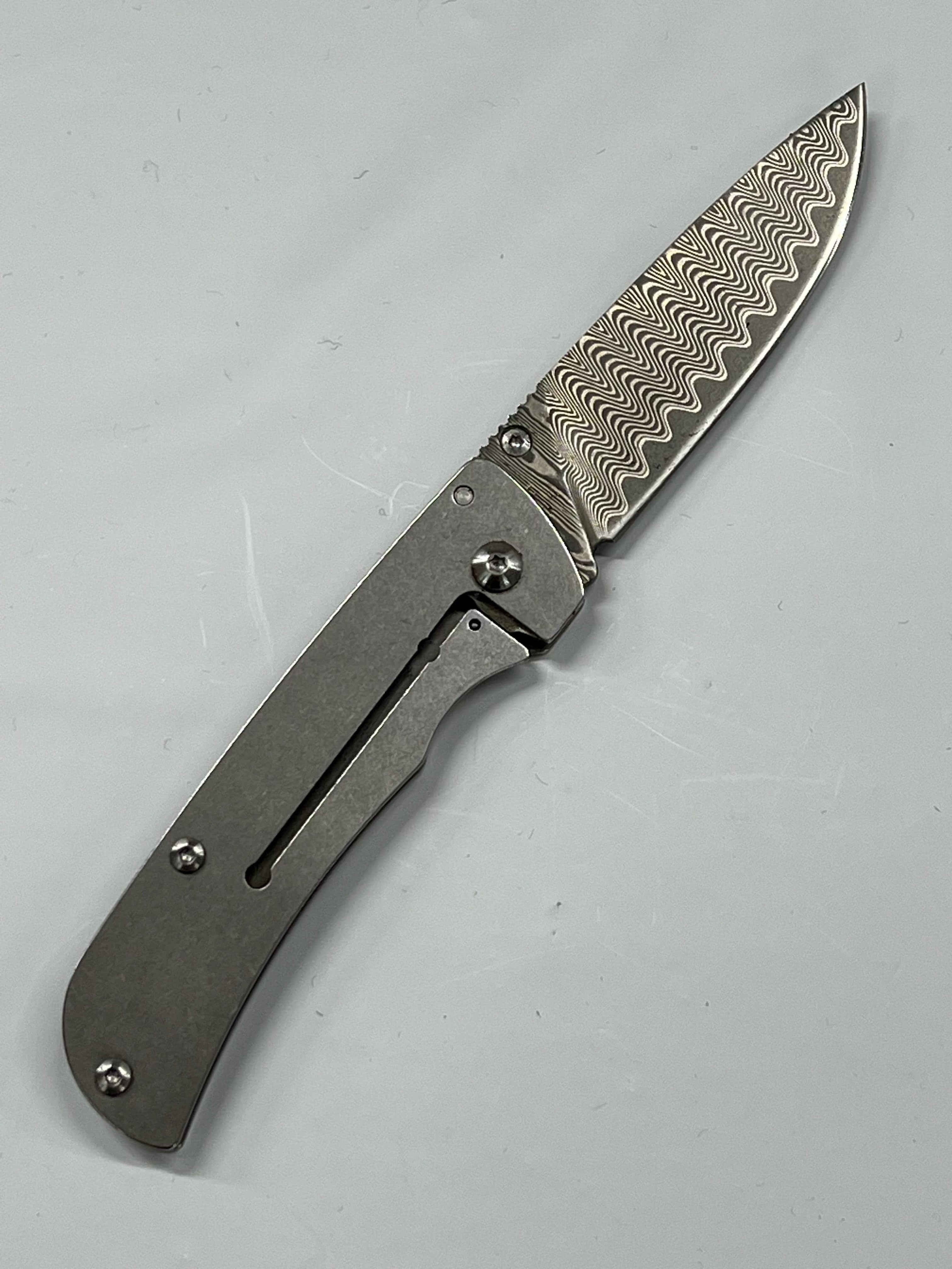 Ensemble de couteaux pliants Gentleman Damas échelle