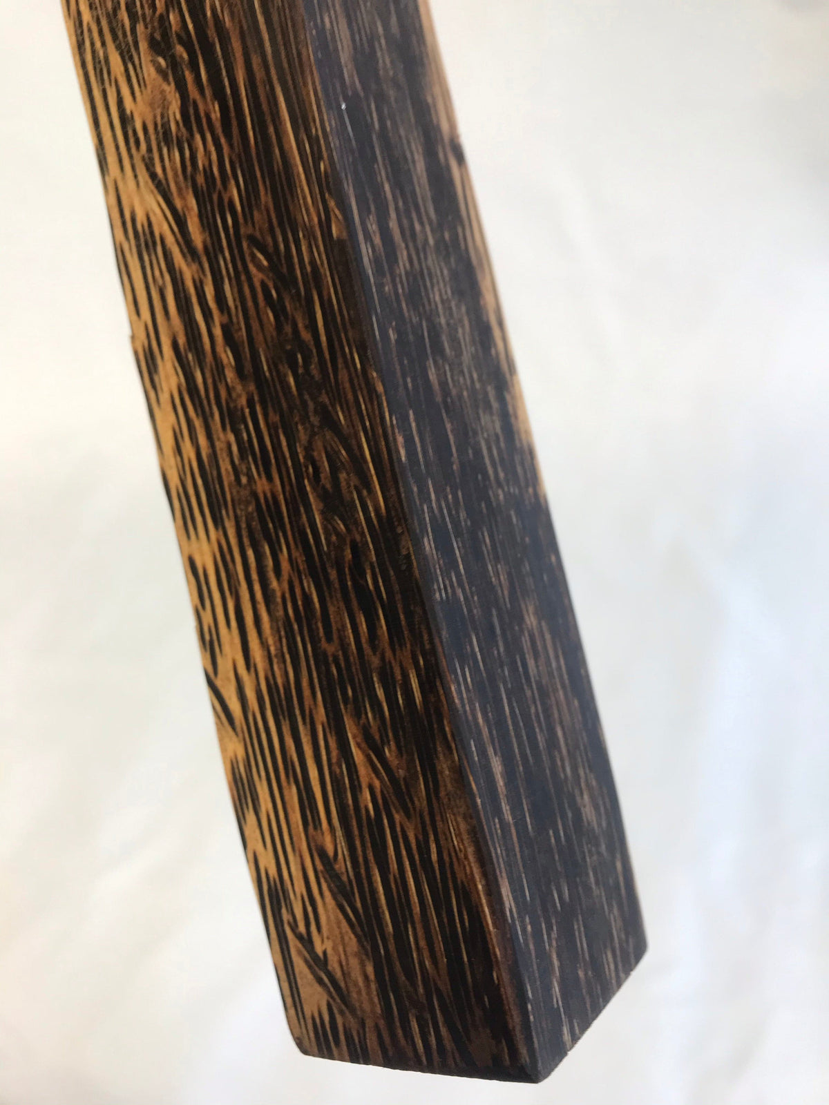 Manche en palmier noir 45 cm