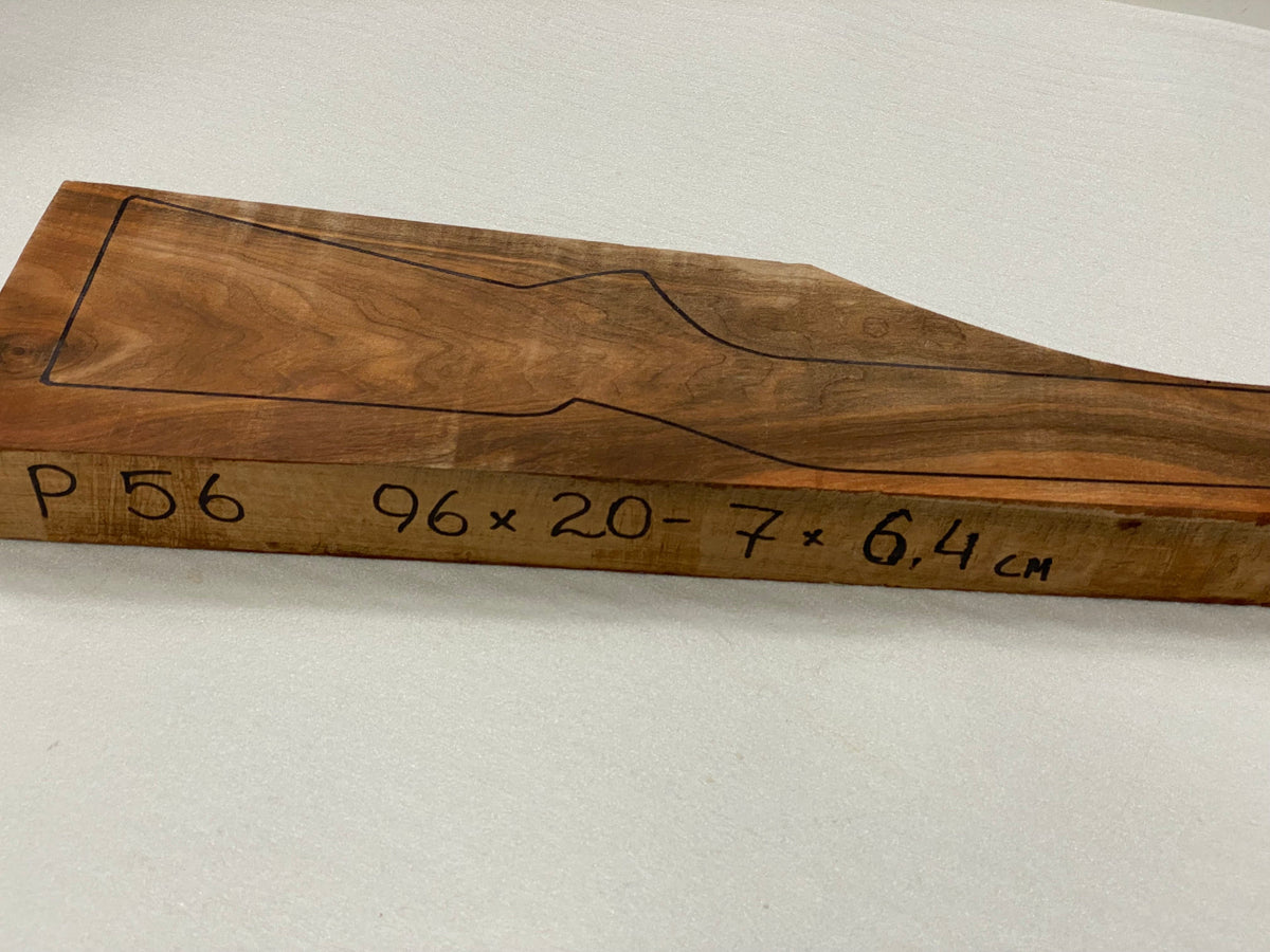 Ébauche de crosse de fusil noyer turc grade 3 P-56