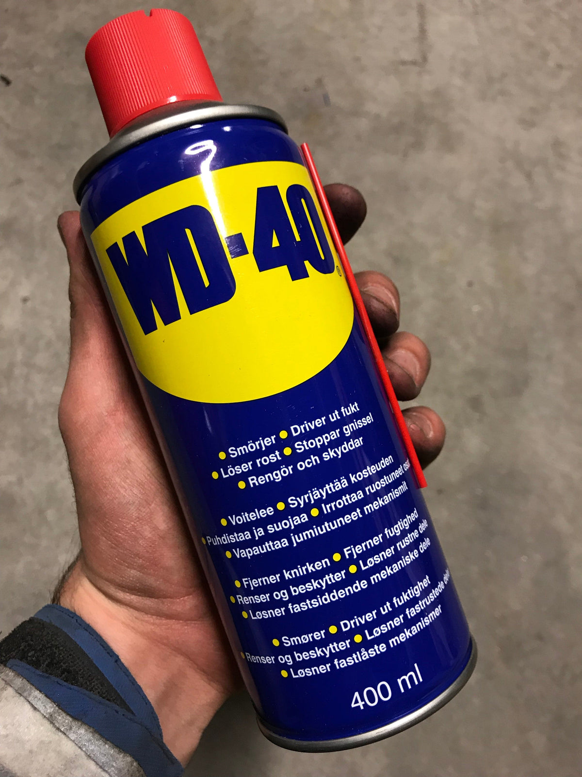 Spray multifonction WD-40