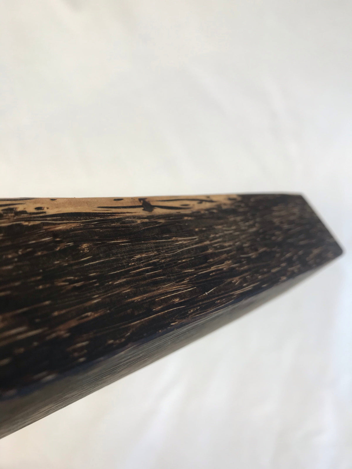 Manche en palmier noir 45 cm