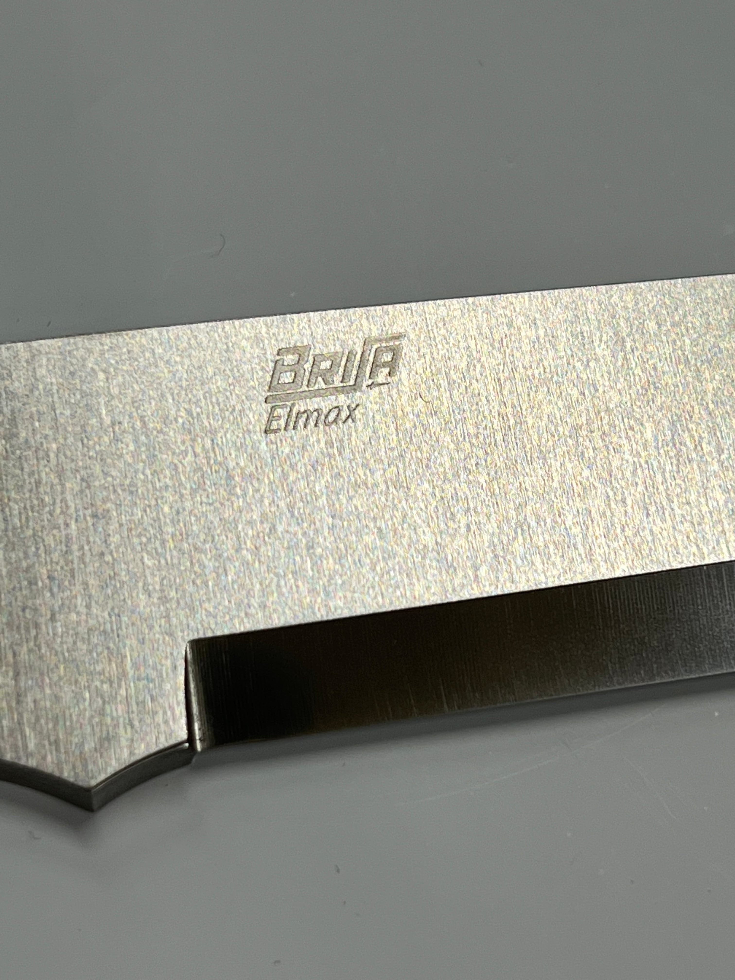 Lame de couteau Brisa Trapper 115 Scandi en acier inoxydable Elmax