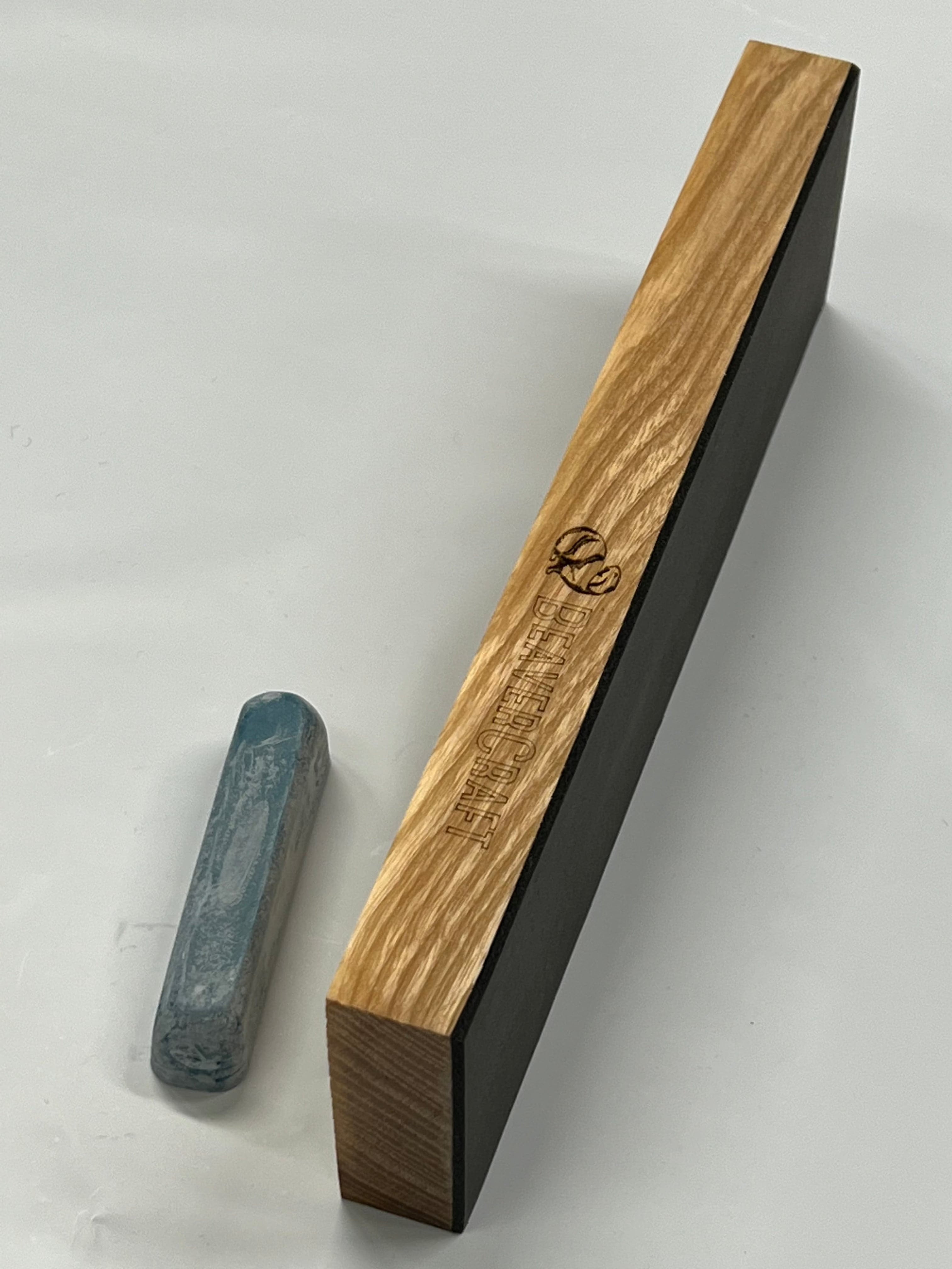 Cuir à affûter 225 x 65 mm avec pâte à polir LS4CP1
